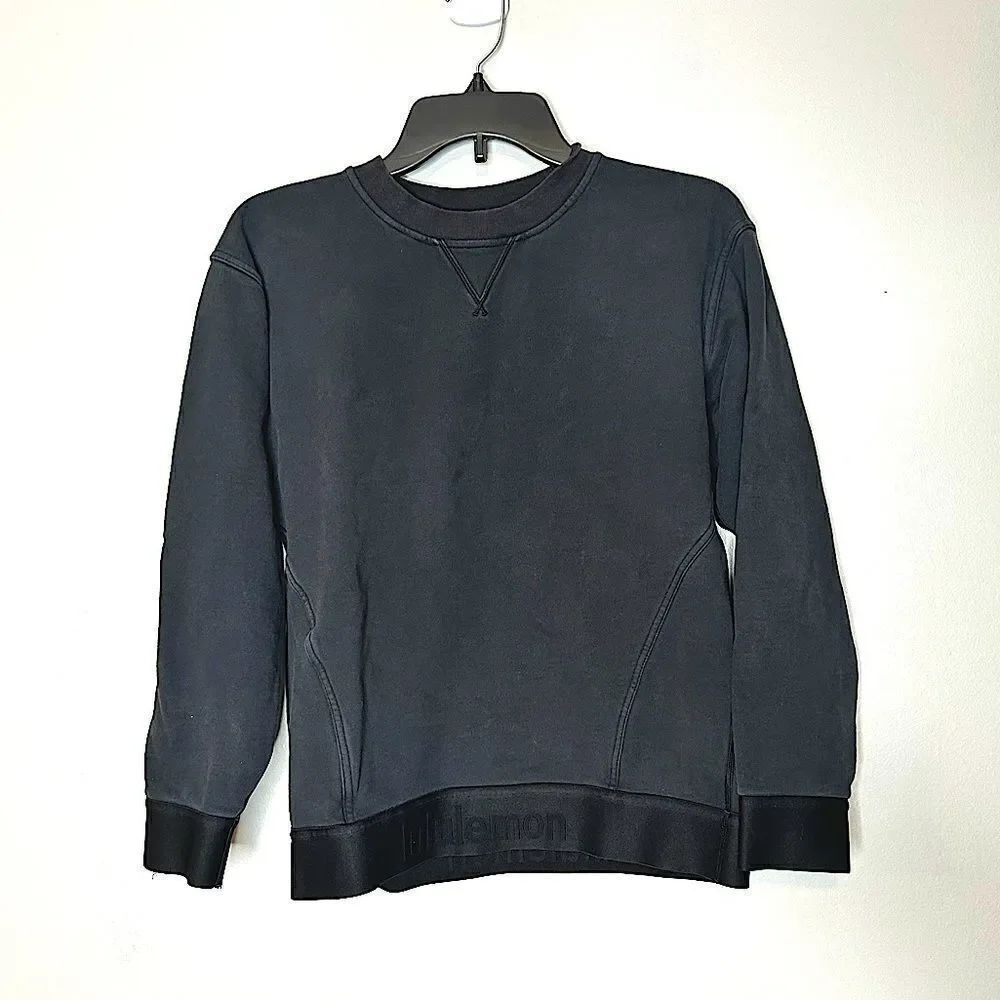 Lululemon Logo Elastic Sweatshirt RARE